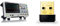 Siglent SDS1104X-E Digitales Oszilloskop, 100 MHz, 4 Kanäle, Standard-Decoder. & TP-Link TL-WN725N Nano USB WLAN Stick Adapter (bis zu 150Mbit/s, Nano Größe, Soft AP) schwarz