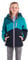 Killtec Mädchen Ksw 166 Grls Jckt Skijacke Funktionsjacke mit abzippbarer Kapuze und Schneefang, Türkis, 152 EU