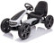 FINOOS Mercedes Go Kart - Lizenziert - Kinder Pedal Auto - Tretauto - Cart - Kettenantrieb - Eva-Reifen (Weiß)