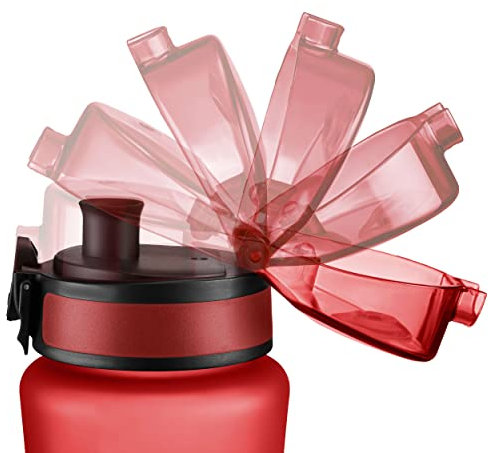 My Vesperbox - Ersatz-Deckel Trinkflasche - passend für Minny und Thermo Minny (Rot)