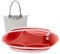 Lckaey Organiseur de Sac à Main pour Sac à Main - Insert pour longchamp Le Pliage Y012-rose-M