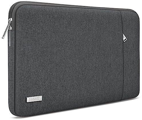 TECOOL 16 Pouces Pochette Ordinateur Portable pour MacBook Pro 16 M4 M3 M2 M1(A3403 A3186 A2991 A2780 A2141) 2024 2023-2019,16 Lenovo IdeaPad Dell Acer HP LG ASUS Housse Portable,Gris Sidéral