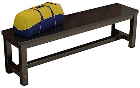 SCHAAN Langer Hocker Schuhbank wechseln Sofahocker Betthocker Badezimmer Fitnessraum Umkleideraum Restaurant Einkaufszentrum Ruhe Lange Bank (Farbe: A, Größe: 80 * 35 * 45 cm) Decoration