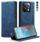 KZB Coque pour Xiaomi Redmi Note 13 Pro 5G Etui (Pas pour 4G) Premium Housse en Cuir Pochette Protection Portefeuille Rabat Clapet Case Porte Carte Magnétique Étui pour Redmi Note 13 Pro 5G - Bleu