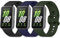RenSheng 3 Stück Samsung Galaxy Fit 3 SM-R390 Armband, Silikonarmband Kompatibel mit Samsung Galaxy Fit 3 Sportarmband Ersatzarmband