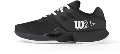WILSON Bela Tour Men's Padel Shoe - Black/White, Size 9 US