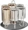Chemlliy Cup Drying Rack Stand, Stainless Steel 6 Cups Mug Drying Rack Drainer Holder, Countertop Cup Rack Dryer for Glasses, Tumbler, Water Bottle