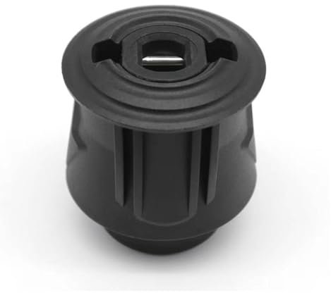 High Pressure Quick Coupler for Guns and Power Washers, Car Washing Machine Water Gun Nozzle Accessories, Hose Connector Adapter for Nilfisk/Bosch Hoses Only (Black)