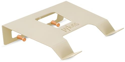 3-in-1 Fahrrad-Wandhalterung mit Haken, platzsparender Fahrradträger für Mountain/Road/Hybrid-Fahrräder, horizontale Fahrradaufhängung für Garage oder Zuhause (Warmweiß)