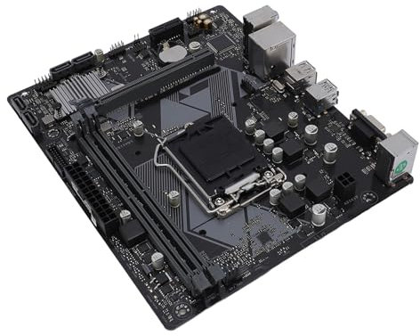 Plyisty H310M F R2.0 Motherboard -Unterstützung Für LGA 1151 9. 8. Generation Core, mit Onboard RTL8111H Gigabit LAN Chip und 6 III -Anschlüssen