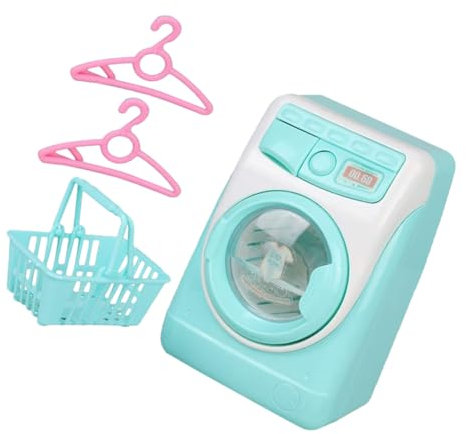 Gatuida Lavadora De Juguete Modelo Realista para Niños Pequeños Tamaño Mini Función Creativa Aprendizaje Juego Educativo para Niñas Uso Doméstico Set Infantil