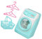Gatuida Juego de Lavadora de Juguete Eléctrica para Niños Pequeños Mini Lavadora de Juguete Sonido y Luz para Niñas Electrodoméstico Educativo para Casa de Muñecas