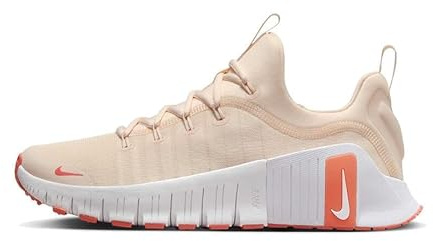 NIKE Free Metcon 6 Women's Trainers Gym Shoes FJ7126 (Guava Ice/White/Light Wild Mango 801) UK 7 (EU 41)