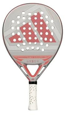 Adidas Cross It Team Light 2026 Racchetta da Padel | Leggera, Design Moderno, Testa Rotonda, Bianco e Rosa, 2026