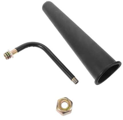 NUOBESTY Fire Safety Gear Spare Nozzle Fire Extinguisher Horn Nozzle with Thickened Tube Wall and Universal Compatibility for Home and Office
