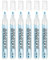 Molotow Masking Liquide Pump Marker 4 mm (Stift mit Maskierflüssigkeit, rückstandslos entfernbar, für fast alle Untergründe) blau abgetönt, 6 Stück