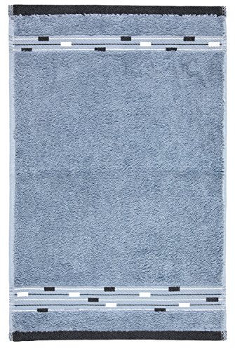 frottana Magic Gästetuch 30 x 50 cm aus 100% Baumwolle, bluestone