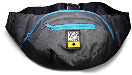 Max & Molly Hunde-Leckerli-Trainingstasche mit Mehreren Fächern zur Aufbewahrung von Leckerlis, Spielzeug und Zubehör mit integriertem Kotbeutel-Spender, verstellbare Größe, Blau