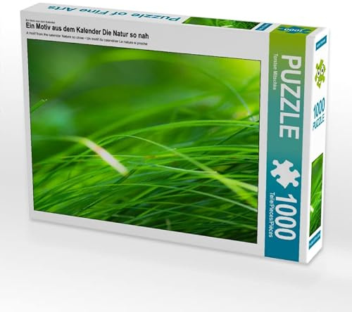 CALVENDO Puzzle EIN Motiv aus dem Kalender Die Natur so nah | 1000 Teile Lege-Größe 64 x 48 cm Foto-Puzzle für glückliche Stunden