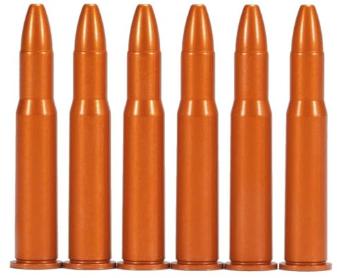 A-ZOOM - 6 Douilles Amortisseur Snap Cap Cal 30-30 Win en Aluminium