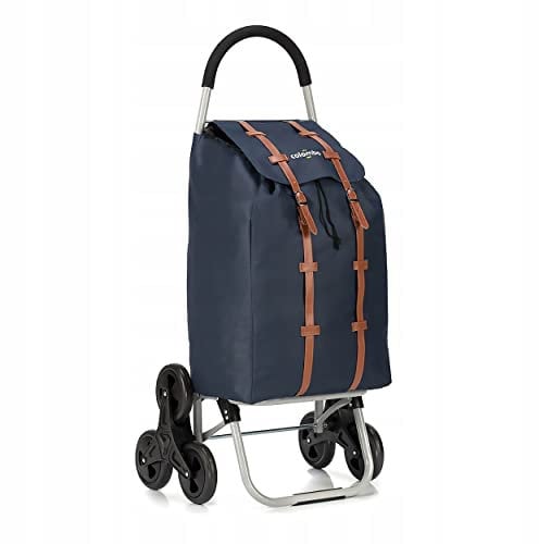 Colombo DAKAR 3 Carrello Porta Spesa, acciaio, blu, taglia unica