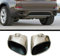 Doppel Auspuffblende Endrohr Auspuff Schalldampf Sport Oval Sportauspuff Blende Edelstahl Chrom Kompatibel mit Bmw AutoHobby