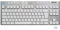 Logitech G915 LIGHTSPEED TKL kabellose mechanische Gaming-Tastatur ohne Ziffernblock, Taktiler GL-Tasten-Switch mit flachem Profil, Französisches AZERTY Layout - Weiß