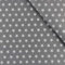 aufodara 1 Stück Stoff Meterware 1lfm 150CM breit, reiner Baumwolle, Dekostoff Baumwollstoff zum Nähen, Baumwolltuch modische Muster (Grau - Sterne)