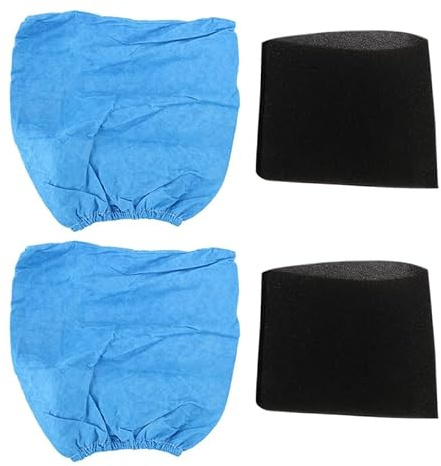 Toranysadecegumy 4PCS Vacuum Cleaner Filter Bags, Wet and Dry Foam Filter for MV1 WD1 WD2 WD3 Vacuum Cleaner