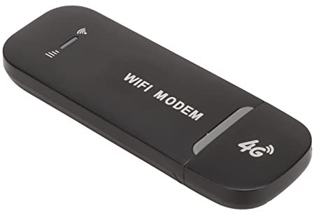 Bewinner Punto de Acceso WiFi Móvil de Bolsillo, Enrutador USB 4G LTE Portátil Desbloqueado con Ranura para Tarjeta SIM, Mini Enrutador Inalámbrico para Viajes, Compatible con B1/3/5,