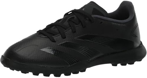 adidas Unisex 24 League Football Boots Turf Trainers, Black carbon black, 5 Big Kid