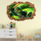 EKSMA Wandaufkleber für Kinderzimmer Wohnzimmer Abnehmbare Ninja Wandaufkleber Poster Wandaufkleber Kinderzimmer Schlafzimmer