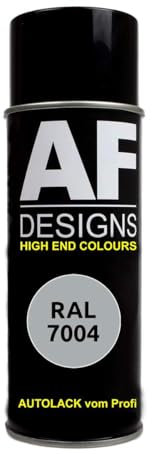 RAL7004 SIGNALGRAU Spraydose stumpfmatt Lackspray Sprühdose DIY Autolack