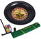 AdduE Roulette-Rad, 10 Zoll, Deluxe Roulette-Set mit Zubehör, Drehteller für Freizeit-Tischspiele, Casino-Spiele für Erwachsene, Praktisch