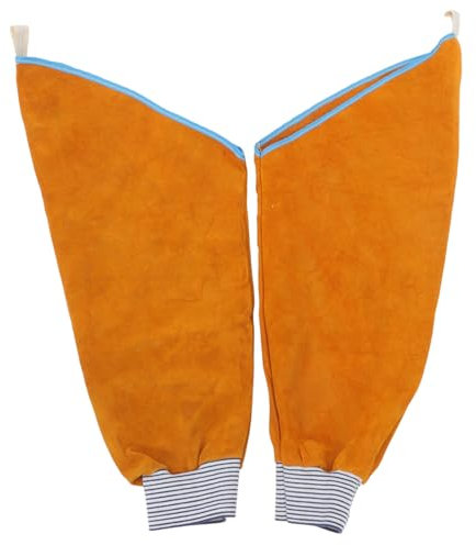 Gadpiparty Mangas De Soldadura Para Protección De Brazos Mangas Resistentes Al Calor y Chispas Equipamiento Para Soldadores Uso Jardinería y Barbacoa