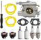 Hippotech 309376002 Carburatore per motosega a gas Ryobi RY3714 RY3716 con filtro carburante cacciavite kit di messa a punto