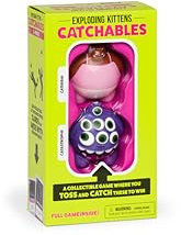 Exploding Kittens Catchables #3: Caterina & Catastrophe, Collectible Toy Tossing Games - Family Games, Adult Games, Fun Games, Party Games & Travel Card Games for Adults & Kids Ages 8+