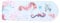 TOGEVAL Ironing Board Cover Material Minky Padding Ocean Pattern Stain Resistant