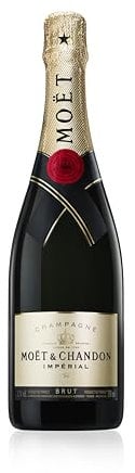 Moët & Chandon Brut Impérial ohne Geschenkverpackung, 750ml, Pinot Nero (Packung mit 6)