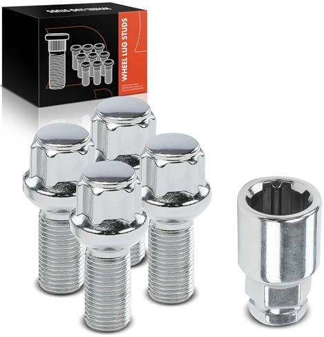 Frankberg 4x Kegelrolle Radbolzen Vorne Hinten Kompatibel mit A3 8P1 1.2L 2003-2012 Golf V 1K1 1.4L 2003-2009 P.a.s.s.a.t Variant 365 1.4L 2010-2015 Replace# 28018SUB