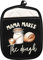 JNIAP Bread Baking Pot Holder Bread Baker Hot Pad Baking Mom Gifts Bread Maker Hot Pad Mama Makes The Dough Oven Pads (Mama Makes ph)
