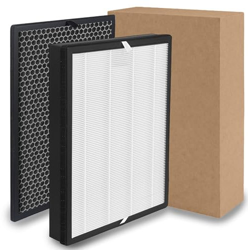 FY2420/30 Filter Kompatibel mit Philips Luftreiniger AC2882, AC2887, AC2889 & AC3829, Serie 2000 und 3000 Ersatzfilter, Ersetzt FY2422 & FY2420, inklusive 1 HEPA-Filter, 1 Aktivkohlefilter.
