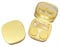 Contact Lens Cases,Contact Lenses Holder Box 3pcs Heart Contact Lens Case With Mirror Mini Lovely Eyes Care Contact Lenses Container Box Travel Kits Eyewear Accessories Organizer(Yellow no heart)