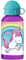 p:os 27555 Drinking Bottle with Popular Unicorn Motif, Made of Aluminium, BPA and Phthalate Free, Capacity Approx. 400 ml, Ideal for Travel, School and Sports