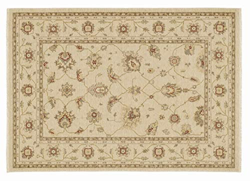 Mein Teppichmarkt Teppichträume werden wahr! CASPARA LIAN Orientteppich Naturfaser Kurzflor in Hellbeige Beige Braun Größe: 200x290 cm Diele, Esszimmer, Flur, Kinderzimmer, Küche, Schlafzimmer, W