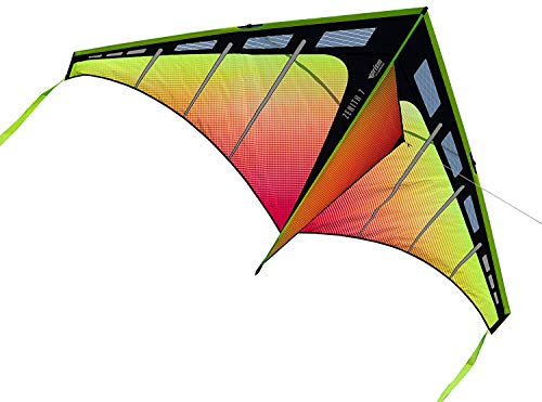Prism Kite Technology Unisex, Jugendliche Zenith 7 Infrared Drachen mit Einer Leine, Infrarot, 218 x 127 cm