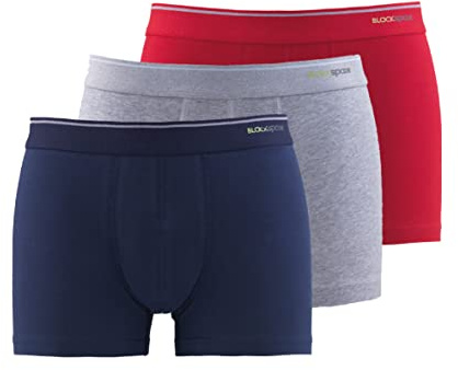 blackspade Boxershorts Herren, Sparsames 3er Pack, zarte Baumwolle, Herren Unterhose Boxer, Elastischer Bund Shorts Herren