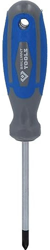 BRILLIANT TOOLS BT032803 Schraubendreher Kreuz, PH1 [Powered by KS TOOLS]