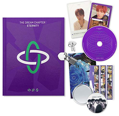 Tomorrow X Together TXT Album - The Dream Chapter : Eternity [ PORT ver. ] CD + Photobook + Paper Sticker + Photocards + Tu Illust Card