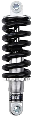 lzdasczz MTB Dämpfer Federung Feder 150mm 160mm 165mm 170mm Einstellbarer Downhill Mountainbike Dämpfer